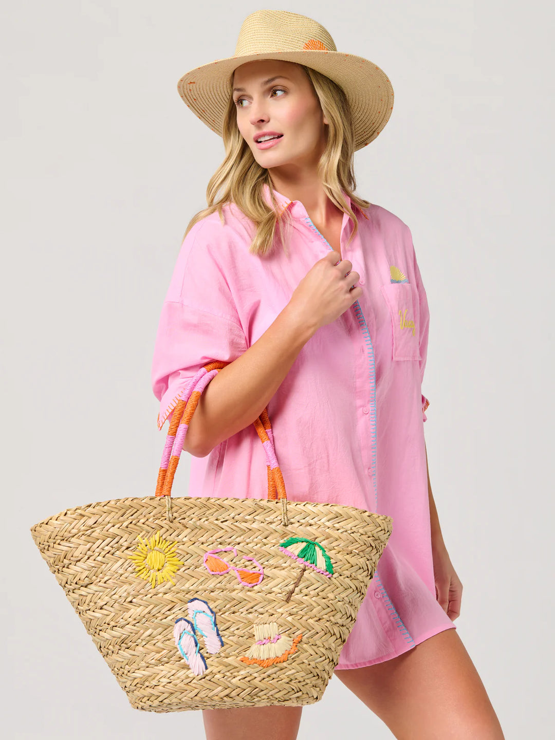 Natural Cabana Tote
