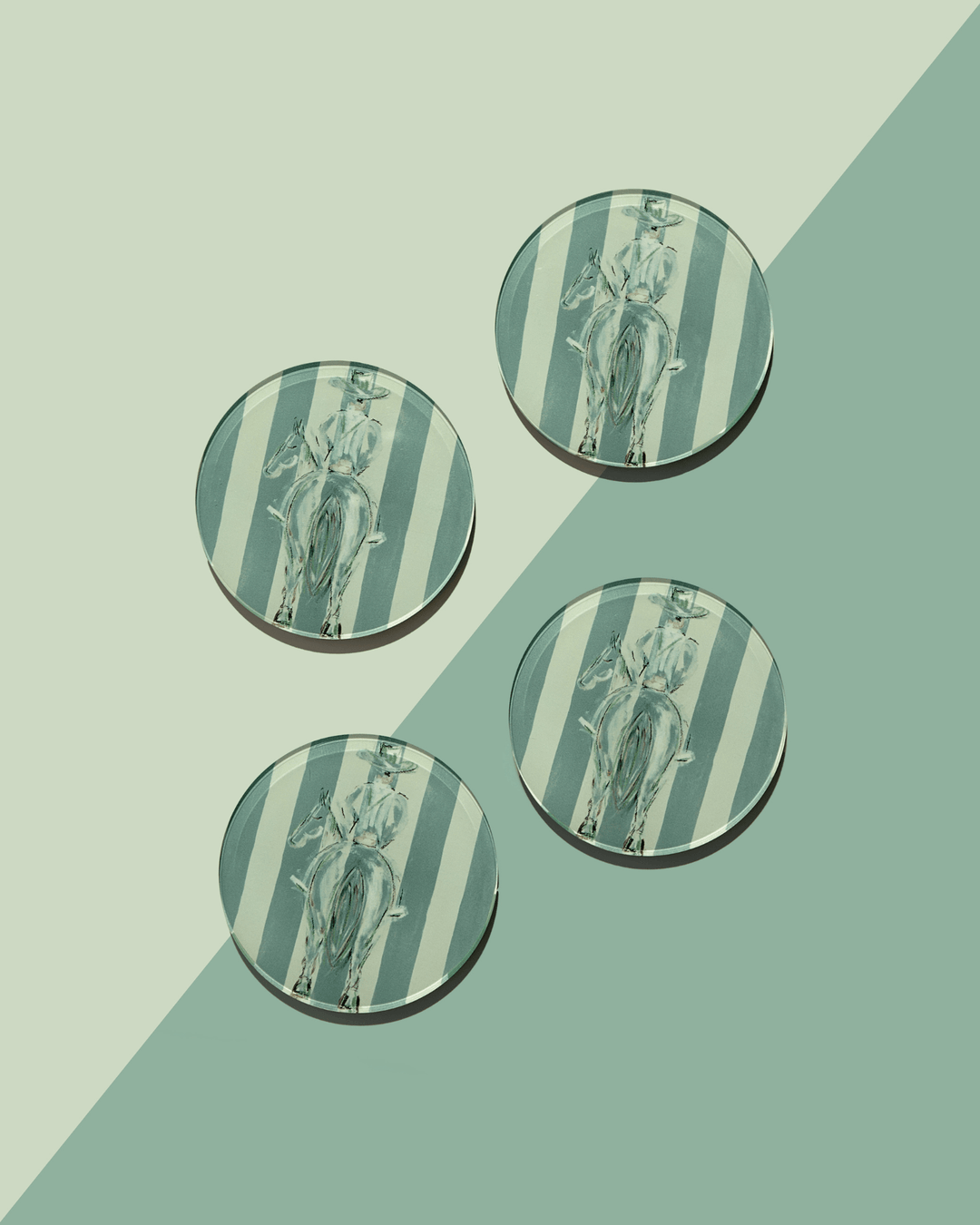 Trailblazer Acrylic Coaster - Set of 4