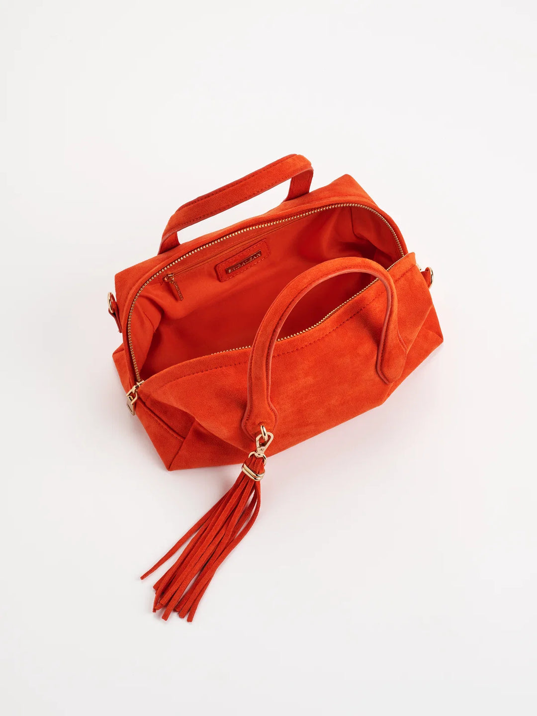 Kylie Mini Bowler Bag Orange