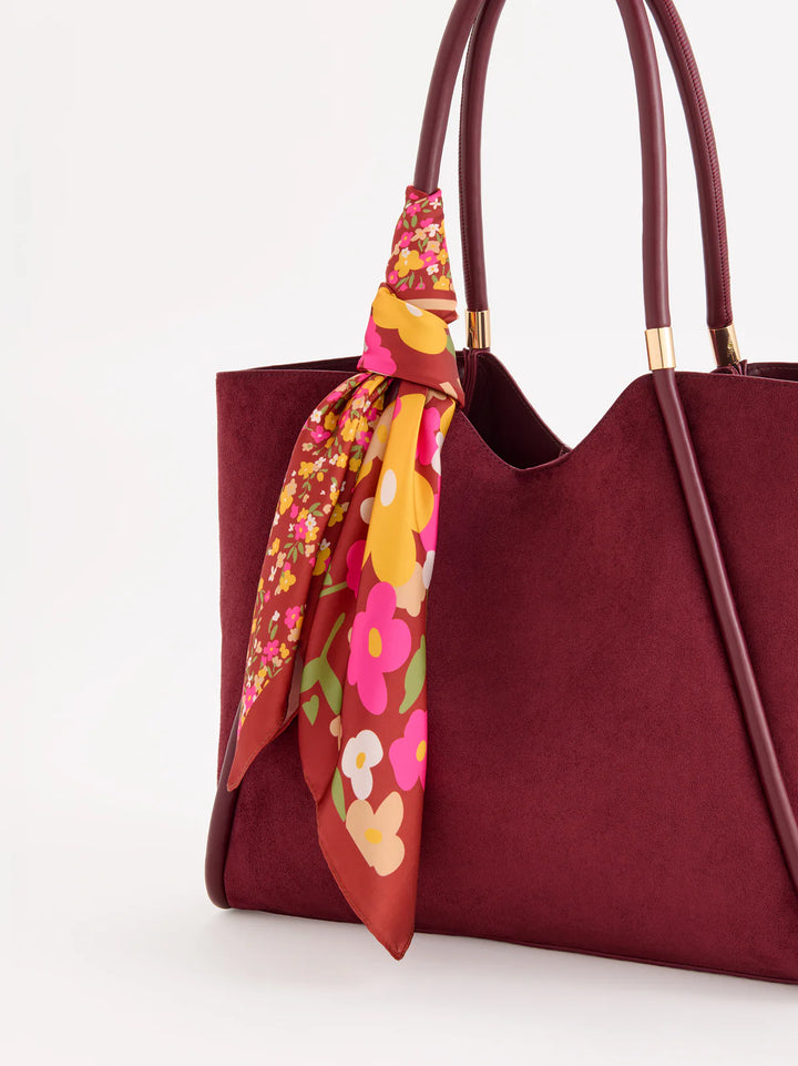 Floral Square Scarf