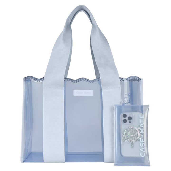 Case Mate Jelly Crochet Tote with Phone Pouch | Carolina Blue