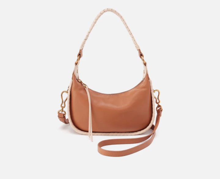 Hobo Mia Crescent Small Warm Cashew