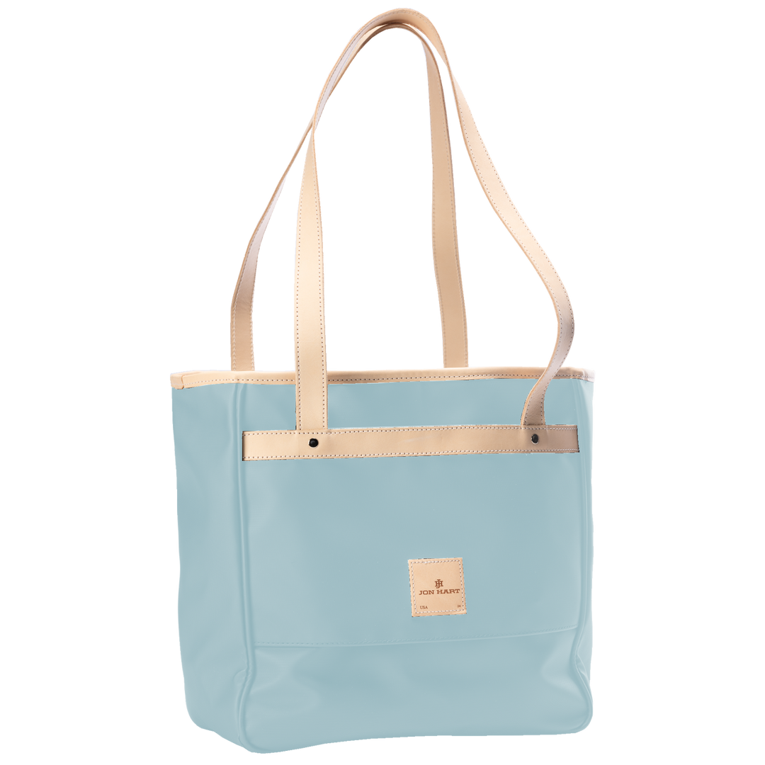 Jon Hart Amelia | Ice Blue Coated Canvas