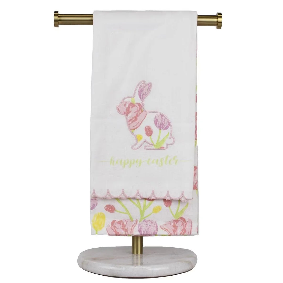Set of Two Tulip Fields Hand Towels
