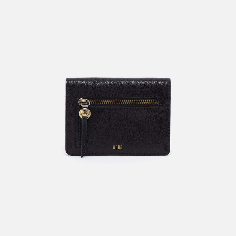 Hutton Small Wallet | Black