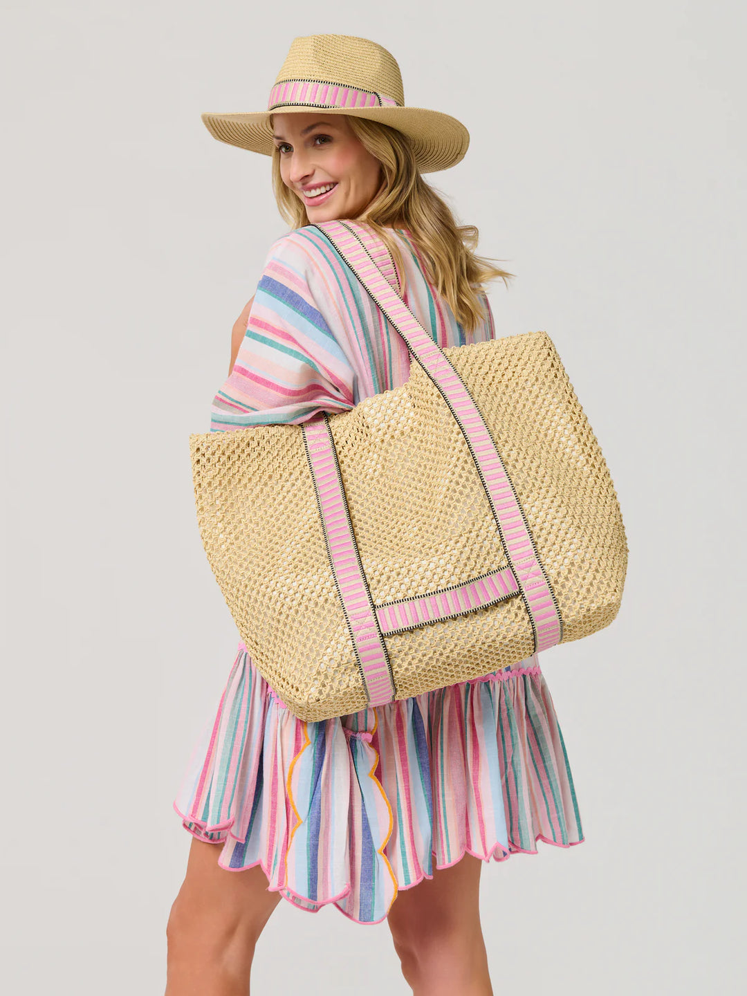 Dorian Tote And Hat Set