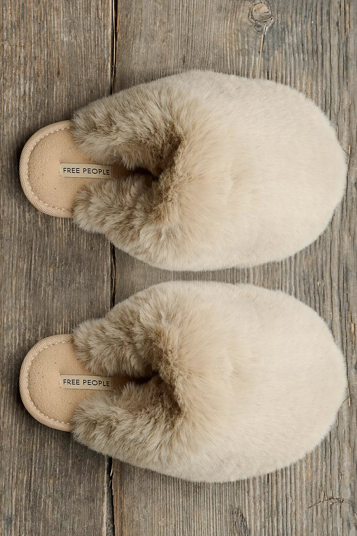 Free People Snowball Slipper / Taupe
