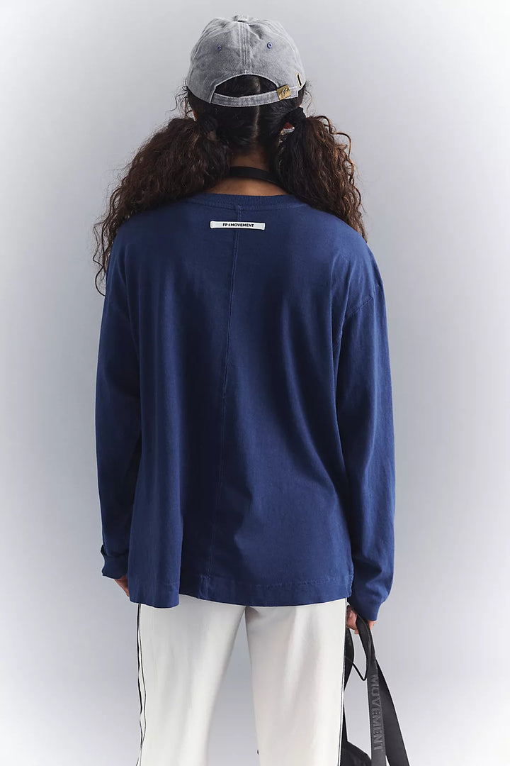 Hustle Layer in True Navy