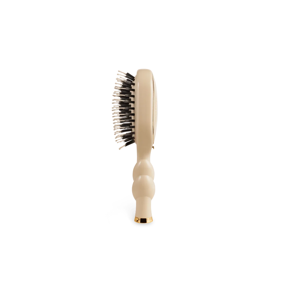Mini Boar Bristle Hair Brush | Tan
