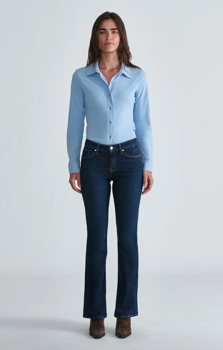 Molly Bootcut Jeans
Mid Rise | Deep Blue Flex Blue
