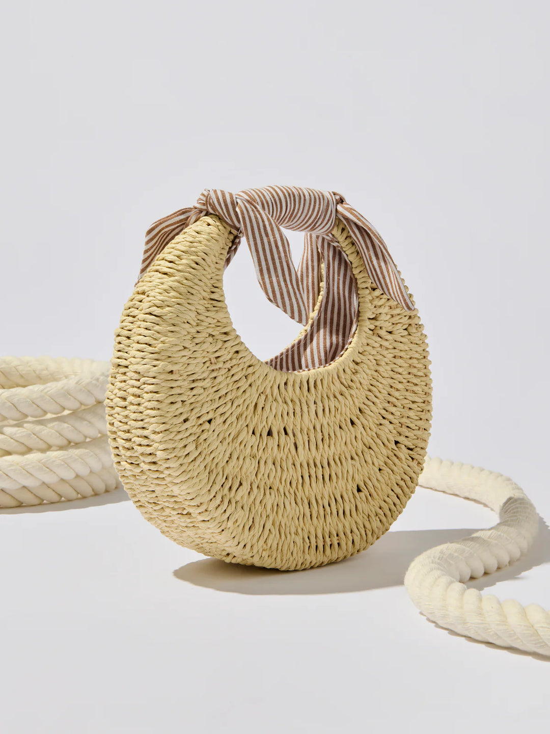 Luna Mini Bag: Brown