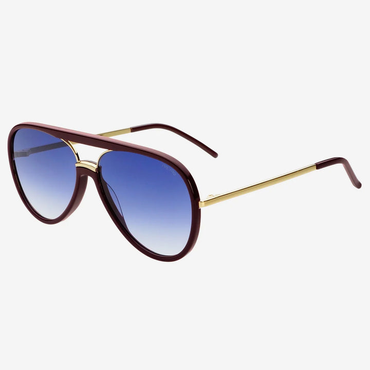 Shay Sunglasses | Burgundy