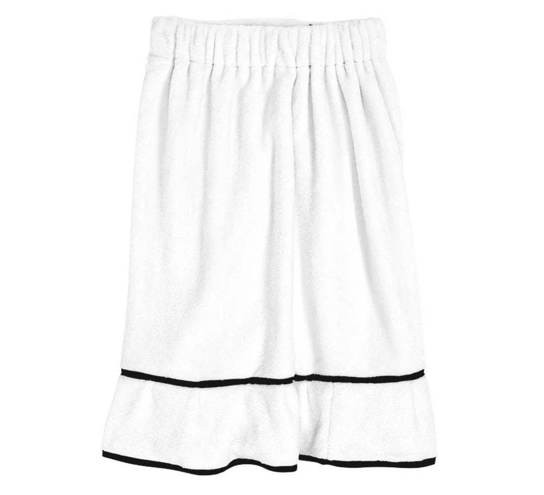 Warm White/Black Trim Spa Wrap