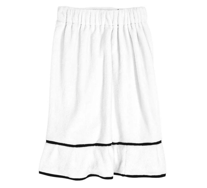 Warm White/Black Trim Spa Wrap