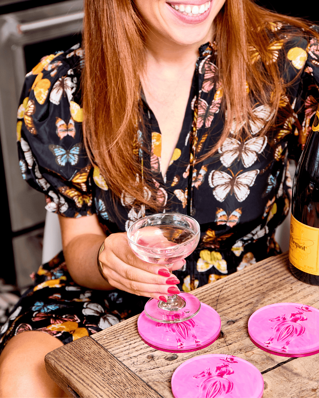 Mustang Sally Acrylic Coaster - Set of 4