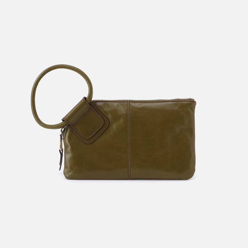 Hobo Sable Wristlet | Olive Veil 