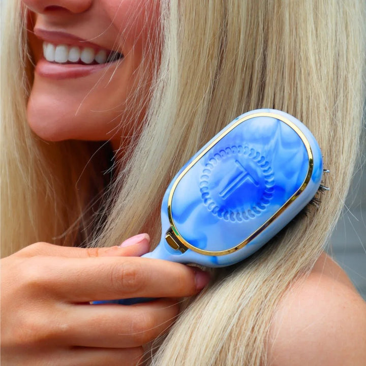 Mini Boar Bristle Hair Brush | Tide &amp; True