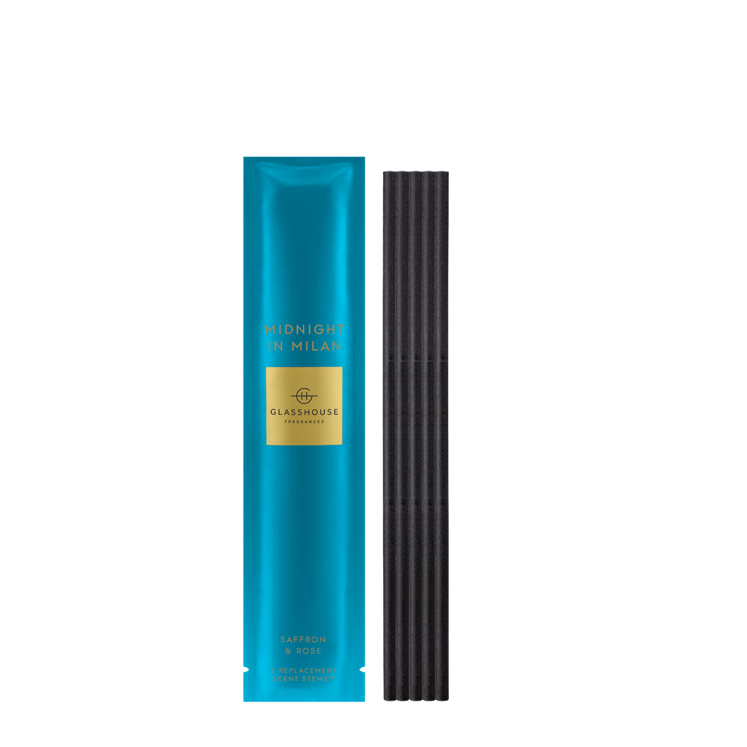 Glasshouse Midnight In Milan Scent Stem Replacements