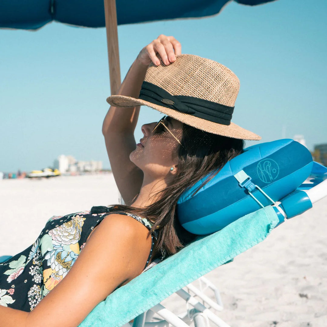 Beach Pillow Tropical Blue