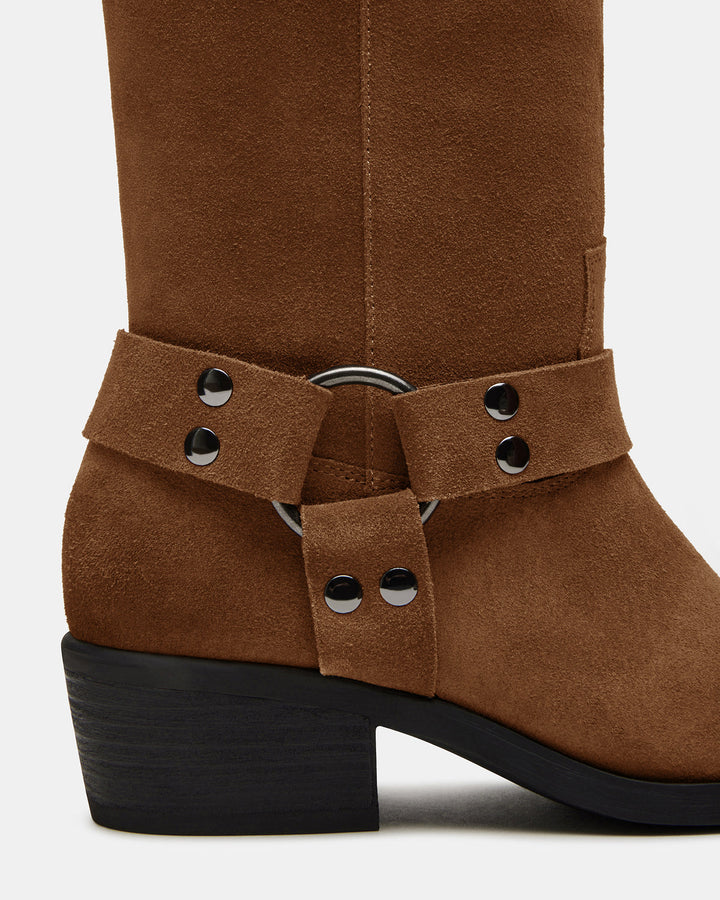Ruskin Chestnut Suede Boots