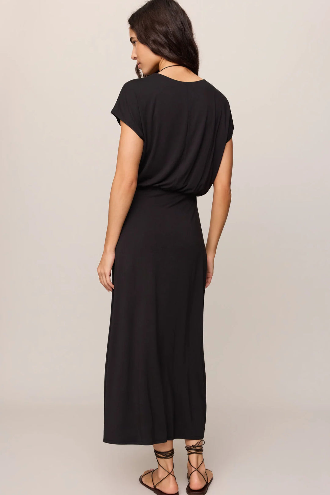 Anika Midi Dress | Black