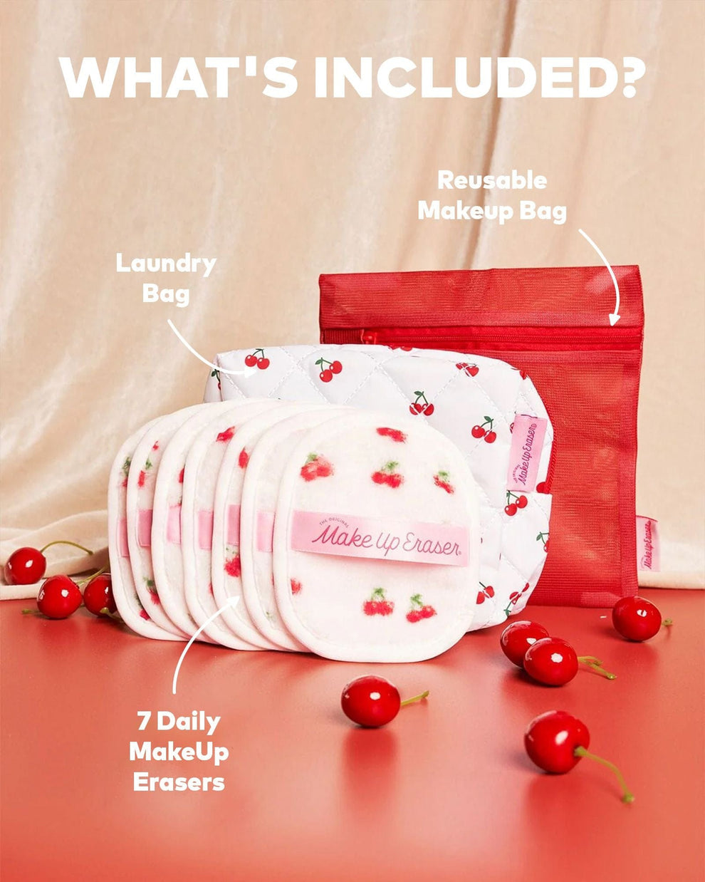 Cherry Crush 7-Day Set MakeUp Eraser