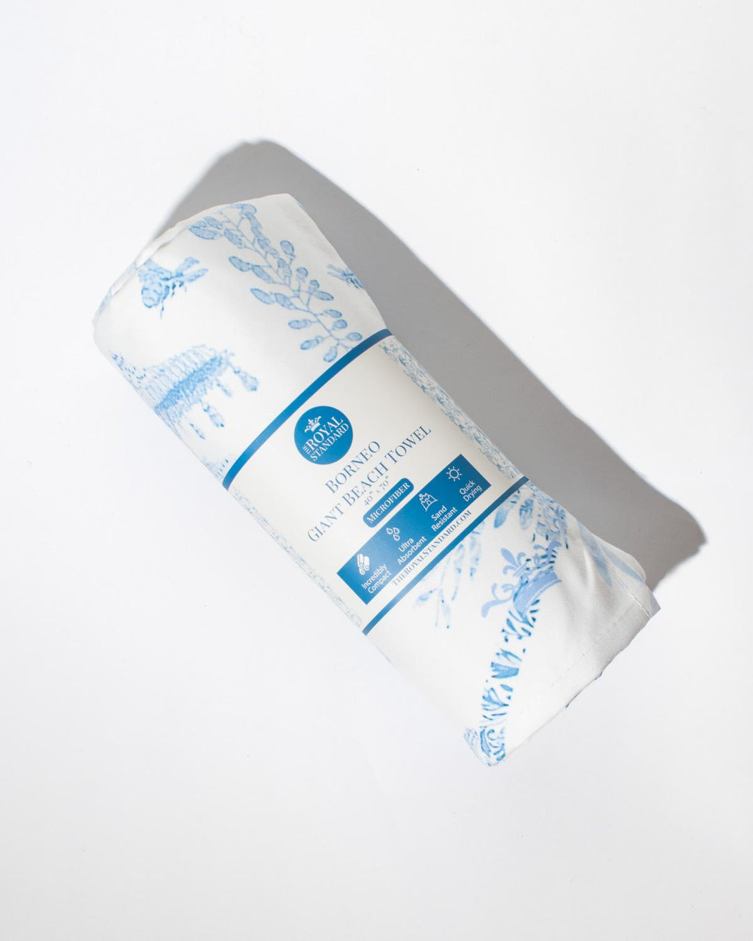 Borneo Giant Beach Towel | Blue/Multi