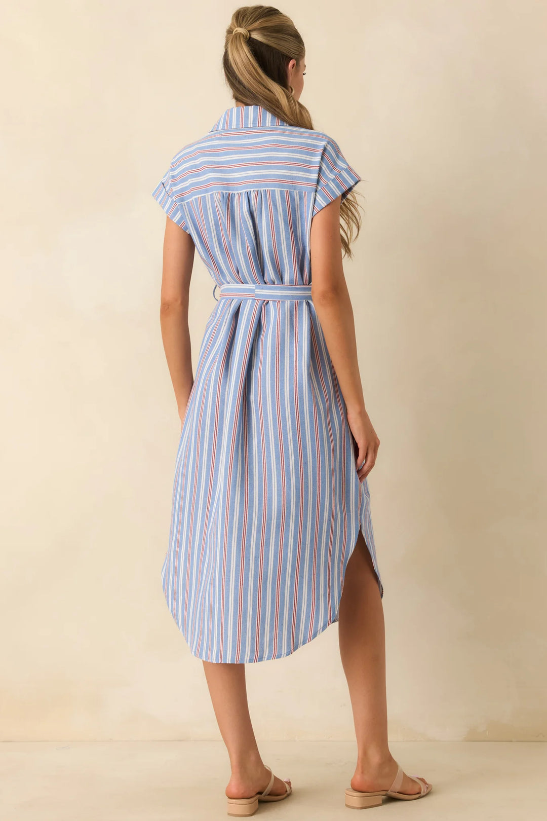 Jules Dress | Starboard Stripe Print