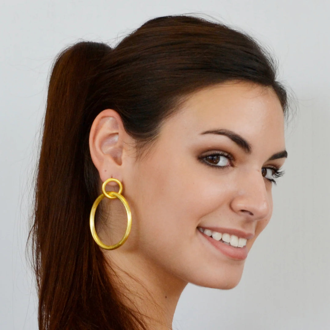 Larissa Link Round Hoop | AG16