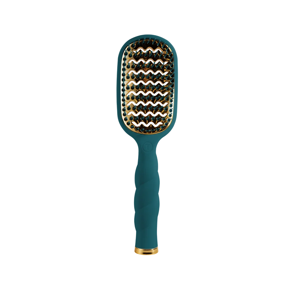 Teleties Vented Hair Brush Teal With It