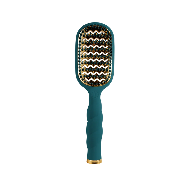 Teleties Vented Hair Brush Teal With It