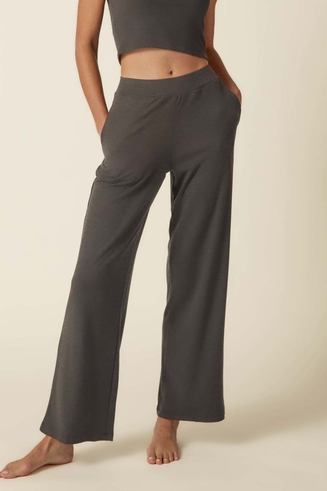 Faceplant Dreams Soft Collection Straight Leg Pant / Soft Grey