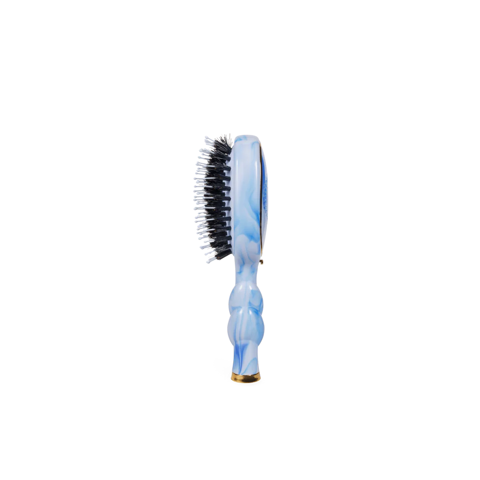 Teleties Mini Boar Bristle Hair Brush Tide &amp; True