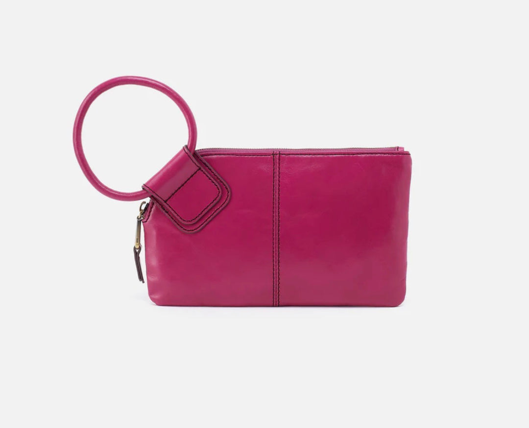 Hobo Sable Wristlet Cactus Flower 