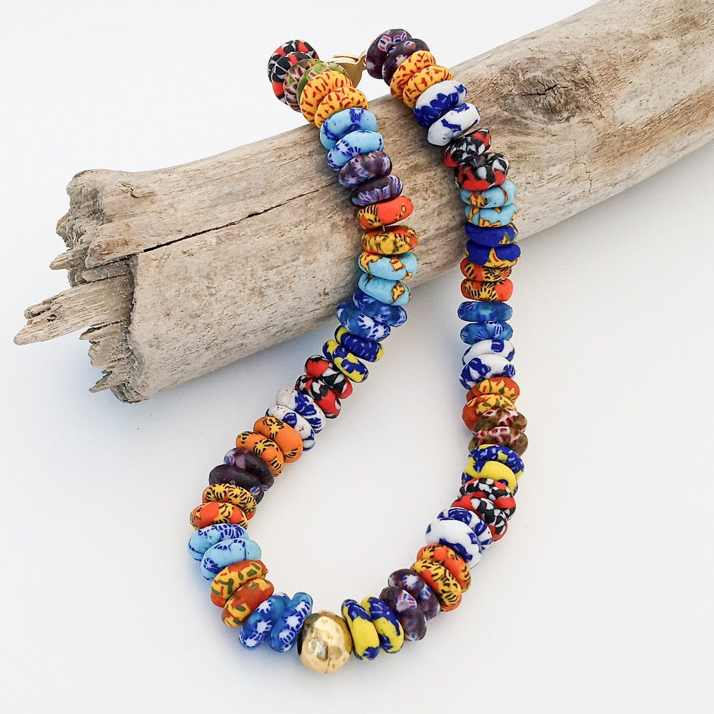 Heishi Clay Choker Necklace