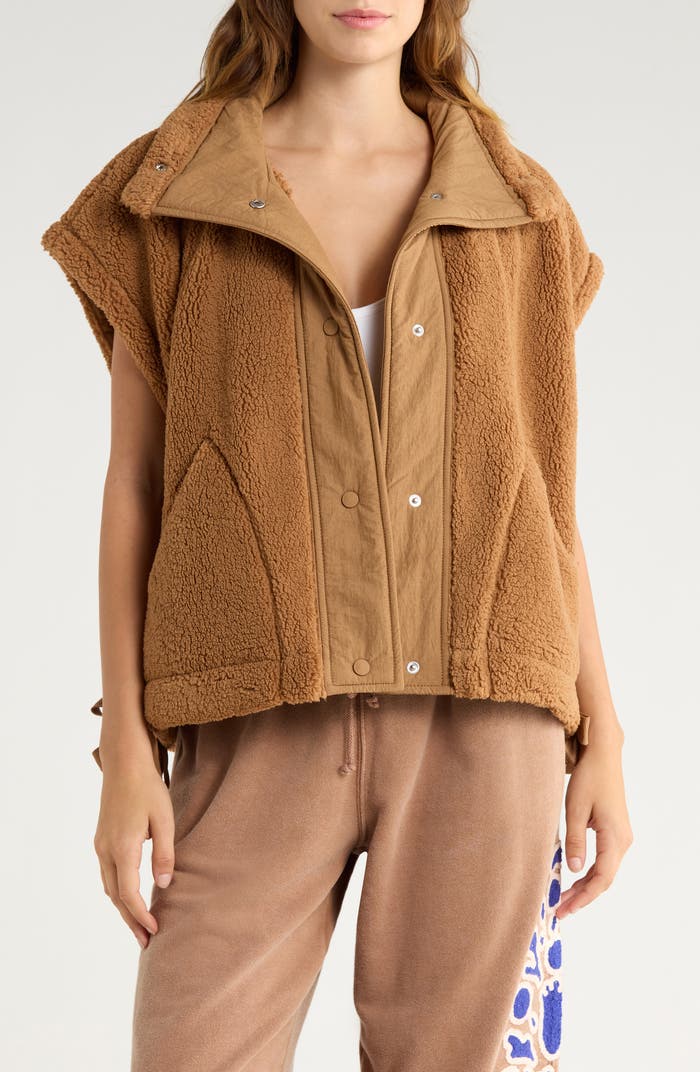 Free People Scout It Out Vest / Twig