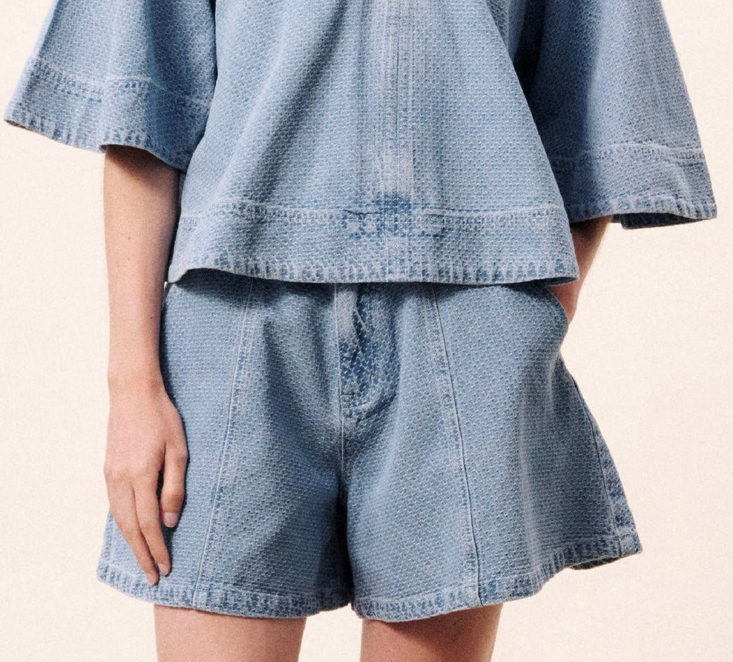 FRNCH Khoi Short | Bleu Clair