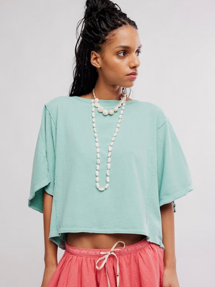 Free People Next Level Tee | Wasabi Sauce 