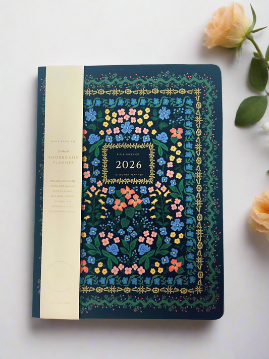 2026 Wildwood 12-Month Embroidered Bookbound Planner*