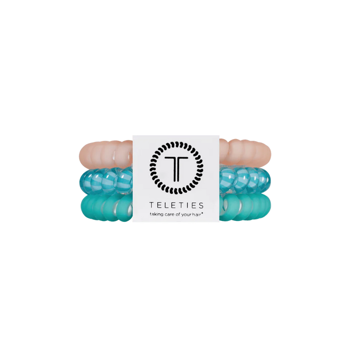 Teleties Small Hair Ties Splash Zone
