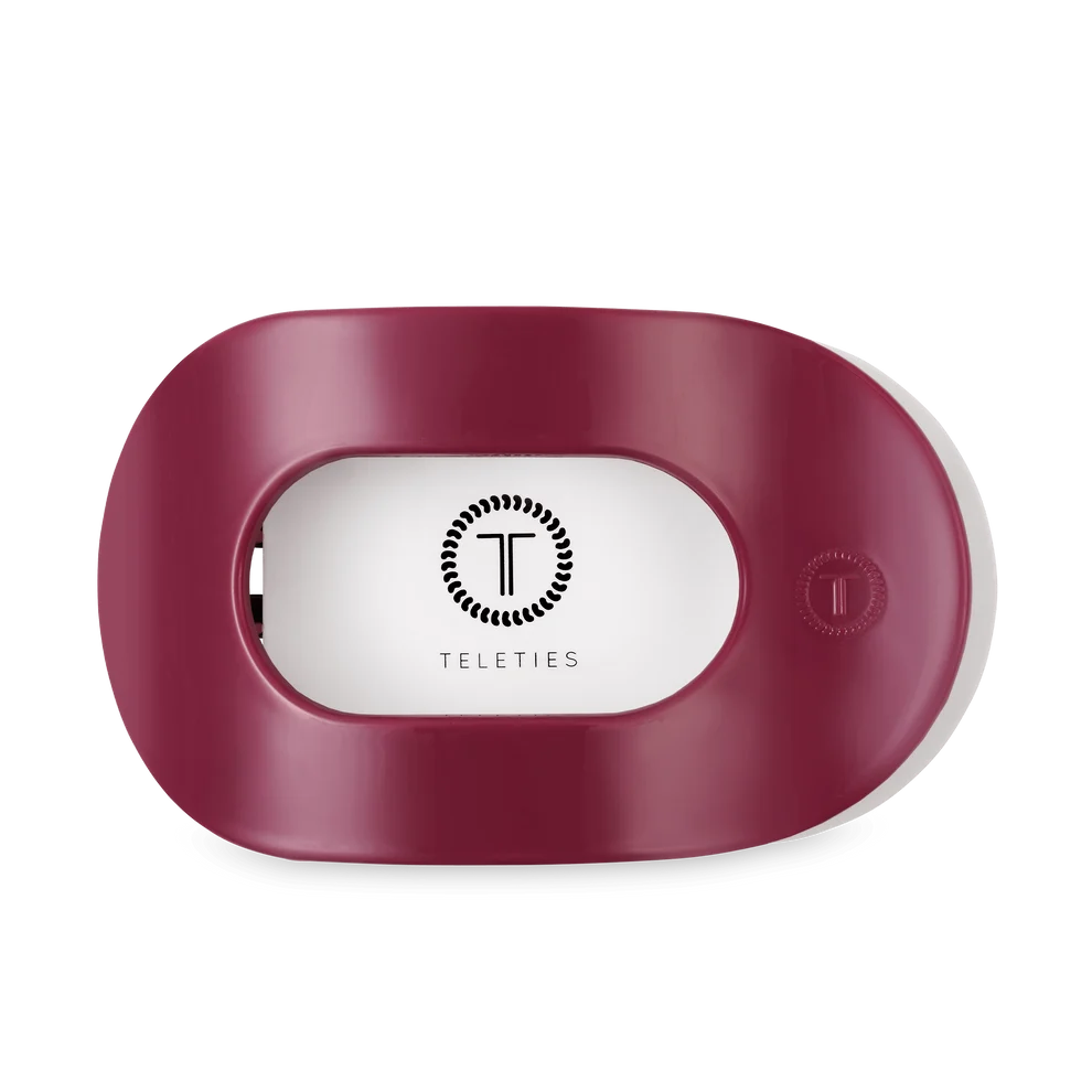 Teleties Large Flat Round Clip