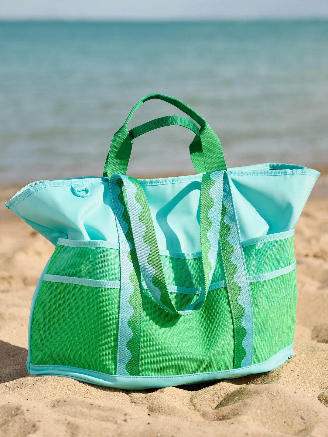 Camden Neoprene Tote, AQUA