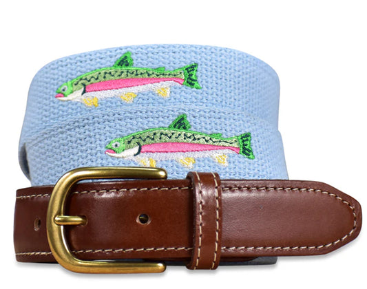 Over the Rainbow Embroidered Belt*