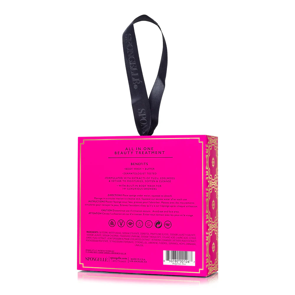 Body Wash Infused Buffer - Bulgarian Rose*