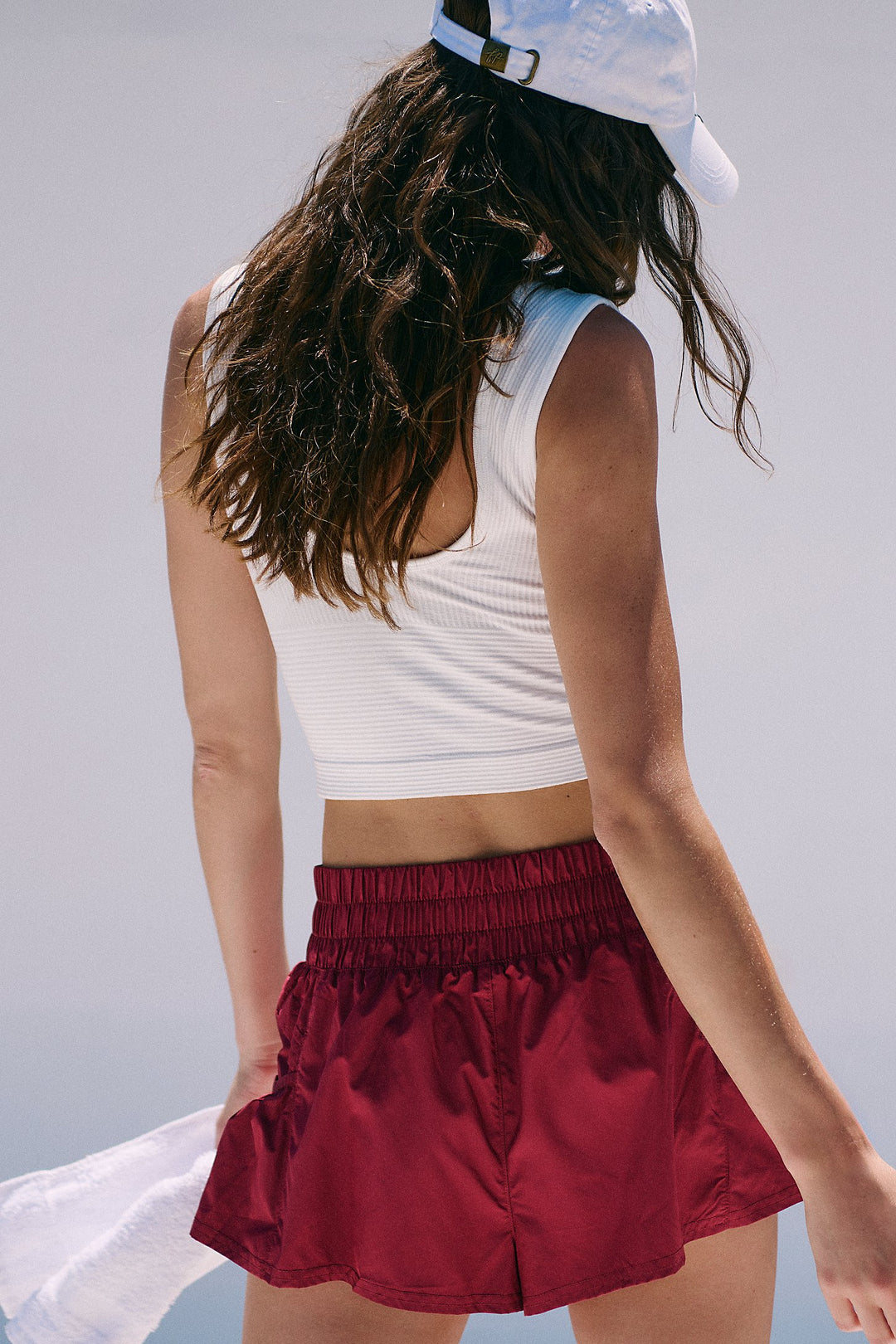Get Your Flirt On Short | Brick