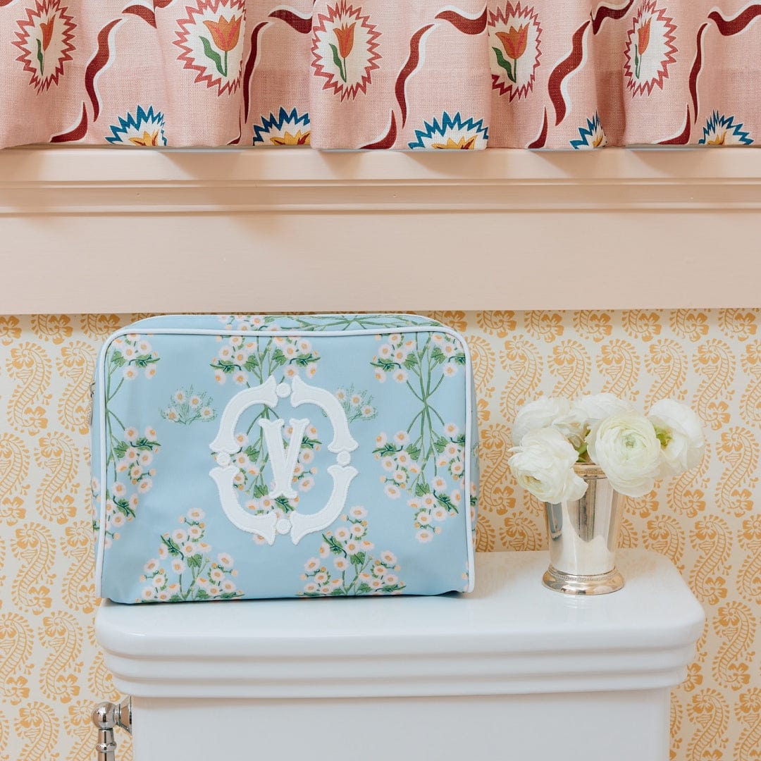 Large Patterned Toiletry Bag | Lulie Wallace Suzanna