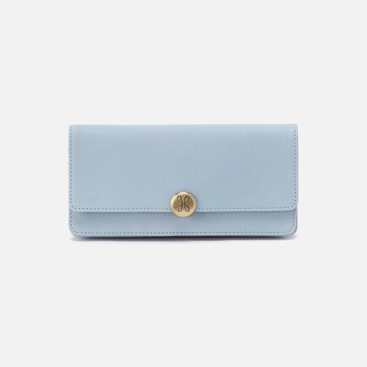 Hobo Hutton Large Wallet | Dusted Sky