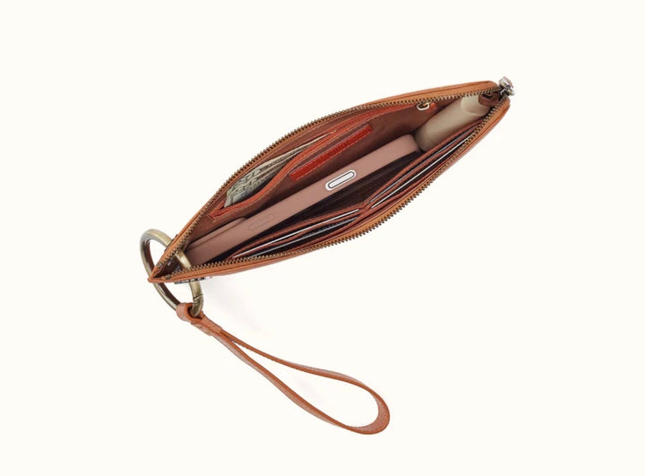 Jett Wristlet | Whiskey