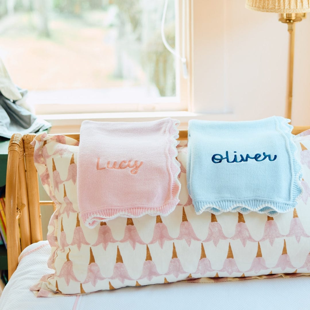 Weezie Baby Blanket | Light Pink