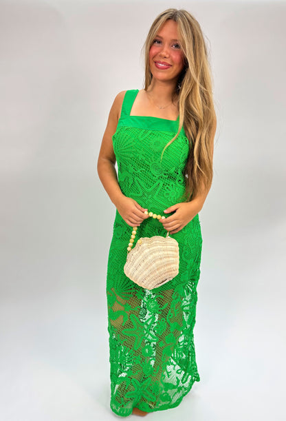 Aquatic Crotchet Maxi Column